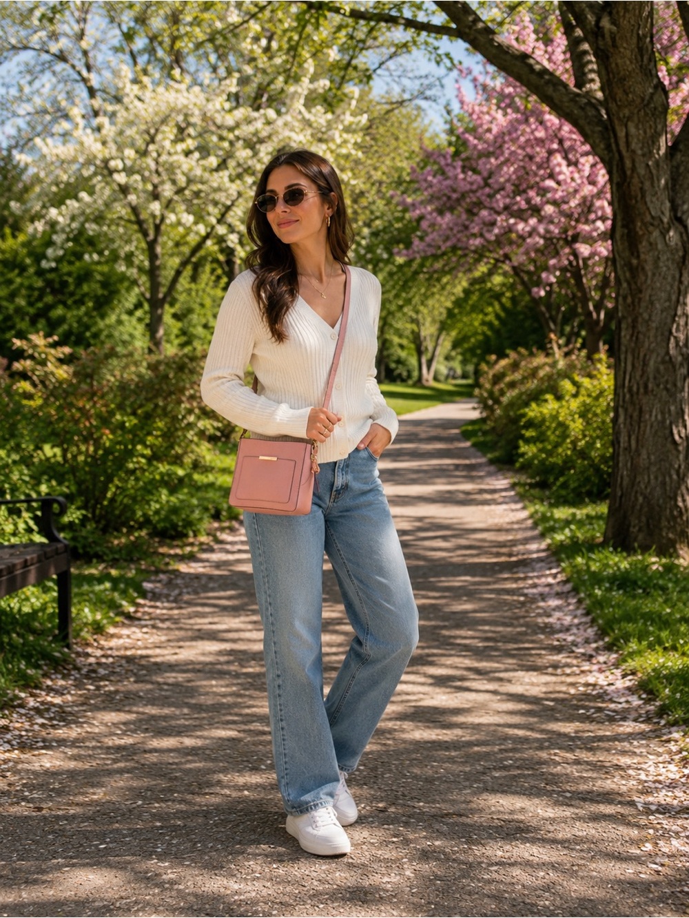 Nine West Blush Crossbody Purse‎
